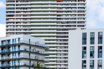 Architektur - Häuser in einem Küstenort an der Ostsee