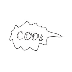 elements for the composition design. doodle graphics. COOL lettering. Sketch of a hand-drawn vector illustration. the basis for printing.postcard and textile printing houses