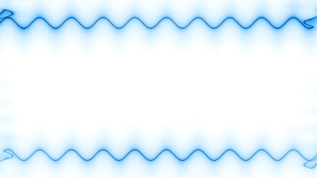 Abstract Blue Frame Background
