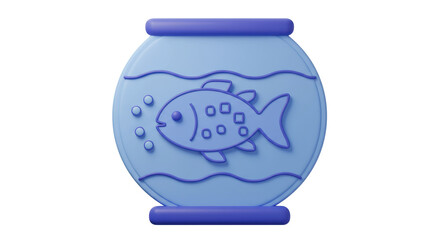 Isolated Fish Bowl icon