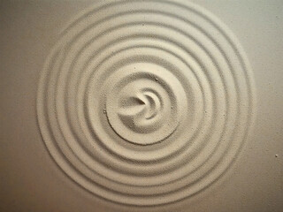 Naklejka premium Stone Ripple Flow