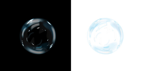 Transparent Soapy Bubbles PNG Overlay for Freshness, Bath, and Cleaning Visuals