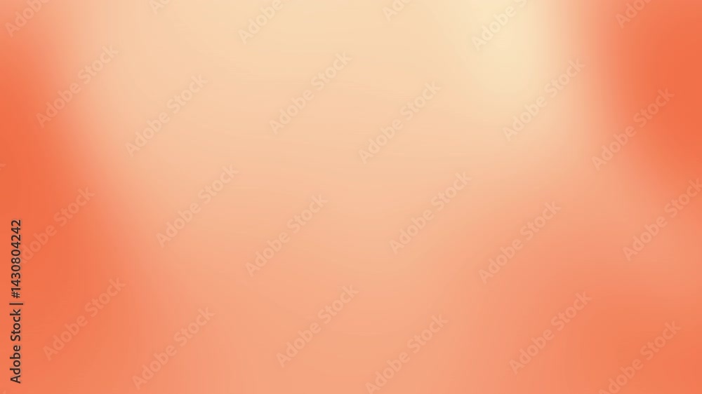 Poster a soft, warm gradient background in peach tones, creating a smooth and inviting visual effect.