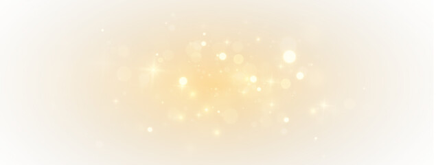 Golden Christmas sparkle with glowing glitter, festive flare, and magic particles. Transparent PNG vector for holiday card, bright background, or elegant winter celebration.