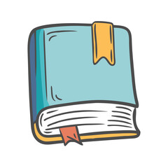 book with bookmark knowledge keeper icon