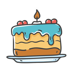 cake Copy icon, cake Copy vector illustration-simple illustration of cake Copy, perfect for cake Copy logos and icons