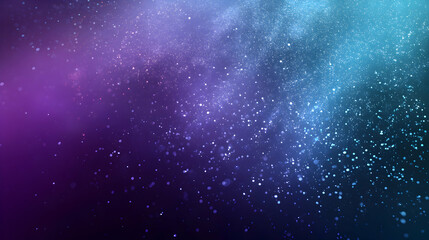 Fototapeta premium Celestial radiance a symphony of stellar particles in cosmic dust merging vivid purples and vibrant blues