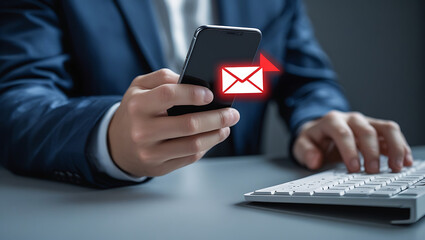 "Professional Engaging with Digital Mail Communication Interface"

