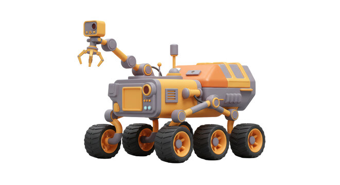 Isolated Detailed Space Rover Vehicle for Scientific Exploration