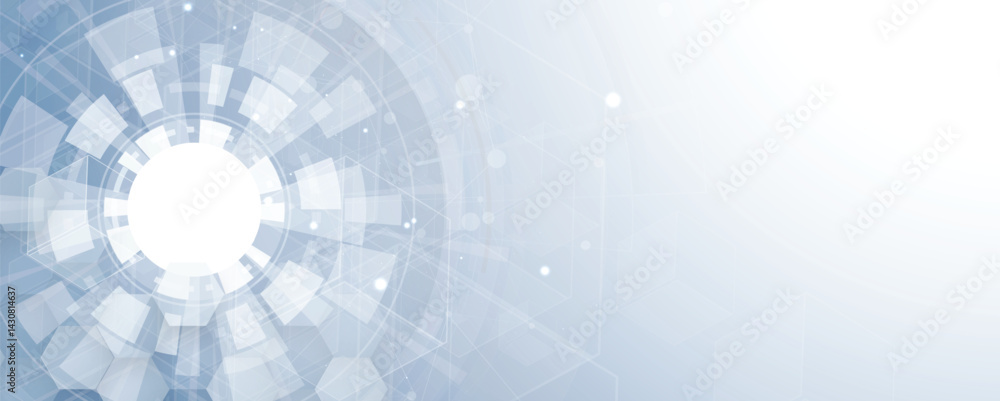 Poster Circuit abstract background for science and business presentation
