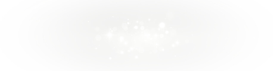 Golden sparkle and glowing stardust with magical particles, festive light flares, and glittering confetti. Transparent PNG for Christmas card, abstract background, or holiday design.