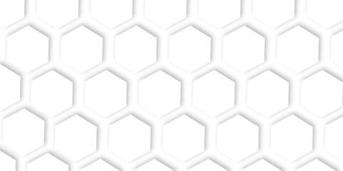 Luxury 3D White Light Geometric Technology Structure with a Polygonal Honeycomb Design, Abstract Visuals, and a Sleek, Modern Vector Background Representing Innovation