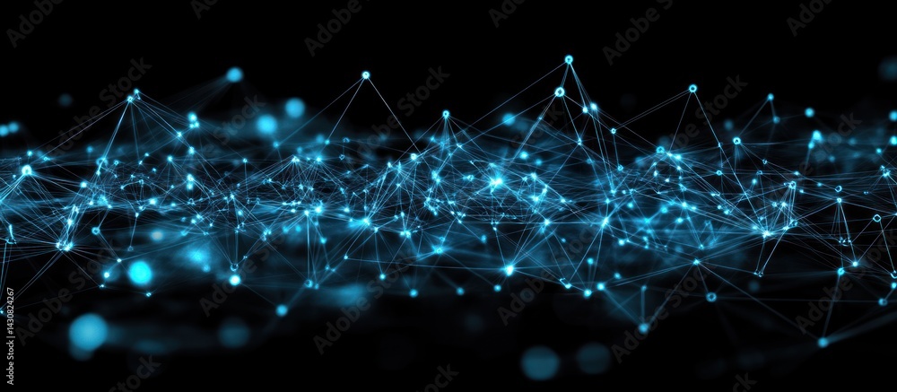 Poster abstract network: digital connectivity visualization
