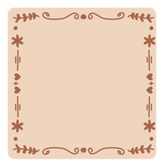 Vintage Flourish Frame