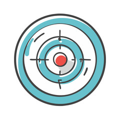 focus target icon, focus target vector illustration-simple illustration of focus target, perfect for focus target logos and icons