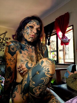 Beautifull Tattooed Girl