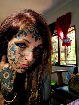 Beautifull Tattooed Girl