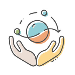 holding icon, holding vector illustration-simple illustration of holding, perfect for holding logos and icons