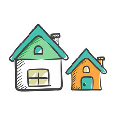 housing icon, housing vector illustration-simple illustration of housing, perfect for housing logos and icons