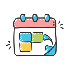 hybrid event icon, hybrid event vector illustration-simple illustration of hybrid event, perfect for hybrid event logos and icons