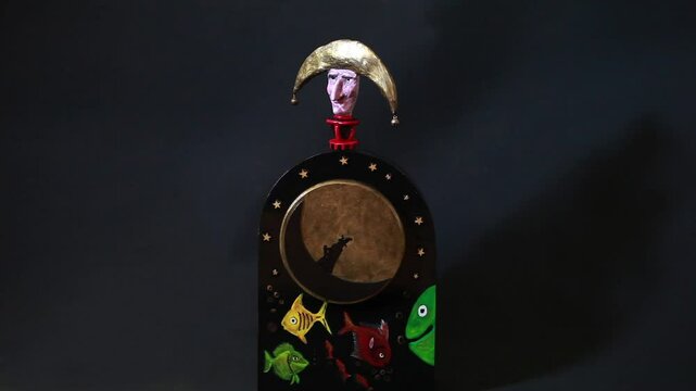 venice, moonlit night, gondola, starry sky