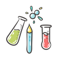 laboratory test icon, laboratory test vector illustration-simple illustration of laboratory test, perfect for laboratory test logos and icons