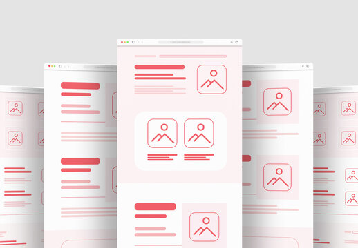 Wireframe Landing Page