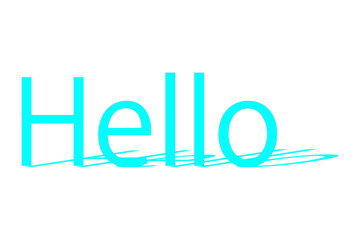 よく目立つ、Hello（ハロー）のロゴマーク
