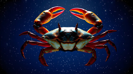 Mystical Celestial Crab: The Spirit of Cancer