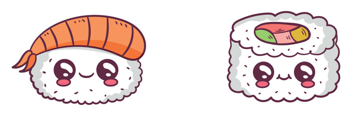 Set Sushi Cute