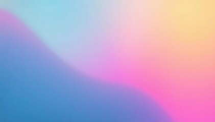 Fototapeta premium Smooth gradient transition, pastel rainbow hues, seamless, dreamy, vibrant
