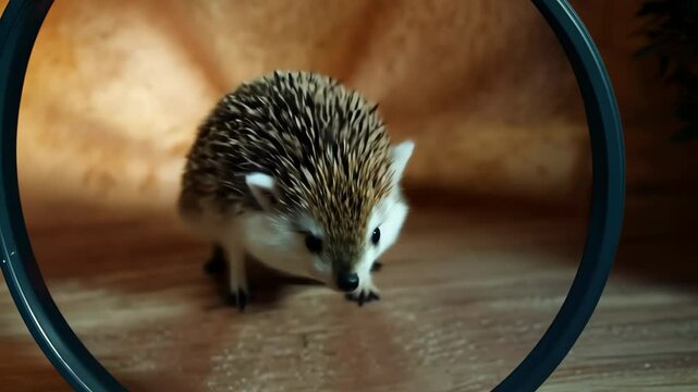 hedgehog in the hands