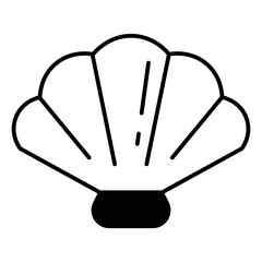 pearl shells vector