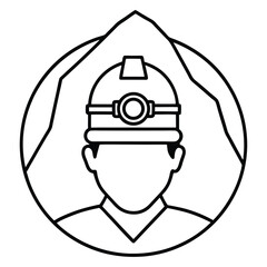 camping flashlights and lanterns Vector silhouette