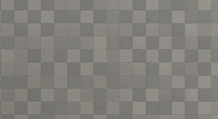 Gray Square Tile Pattern for Surface Covering