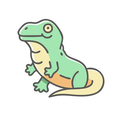 reptile icon, reptile vector illustration-simple illustration of reptile, perfect for reptile logos and icons