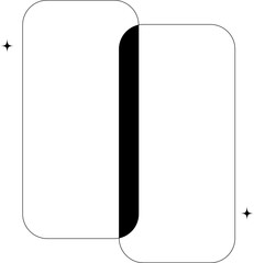 Black Line has a sparkling light symbol on the frame.18