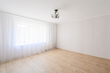 standard room interior apartment. view kind of decor home decoration in hostel house for sale. empty room renovated