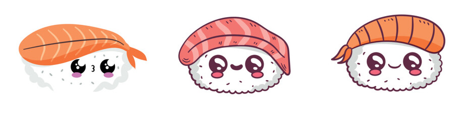 Set Sushi Cute