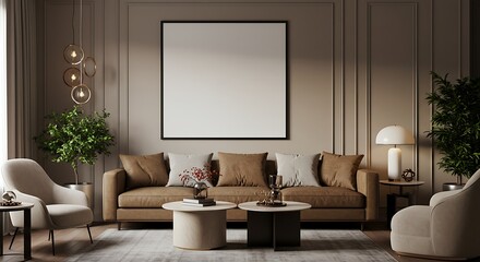 Elegant Living Room Interior Design Modern Luxury Meets Classic Charm