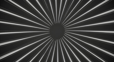 Obraz premium Abstract Radial Lines Generate a Sense Of Movement And Direction