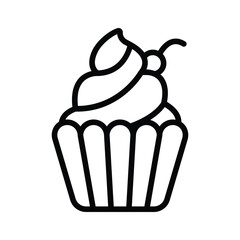 Catch a sight of this trendy cupcake with cream decor