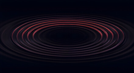 Abstract Ripples Concentric Dark Tones Dynamic Surface Background Texture
