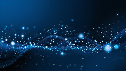 "Futuristic Blue Abstract Technology Background for Digital Innovation Concepts"

