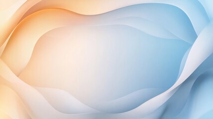 Obraz premium Abstract Pastel Wave Background Design