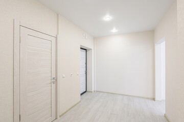 standard room interior apartment. view kind of decor home decoration in hostel house for sale. empty room renovated