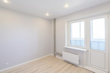 standard room interior apartment. view kind of decor home decoration in hostel house for sale. empty room renovated