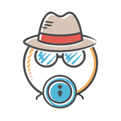 spyware icon, spyware vector illustration-simple illustration of spyware, perfect for spyware logos and icons