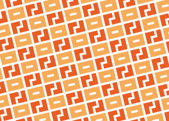 Retro wallpaper, Modern Abstract Composition with Geometric Forms, square geometric shape seamless pattern	
