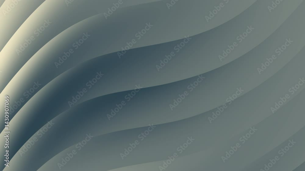 Poster a smooth gradient of muted colors with gentle, flowing curves creates a serene abstract pattern, evo